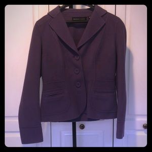 Purple Felt Jacket